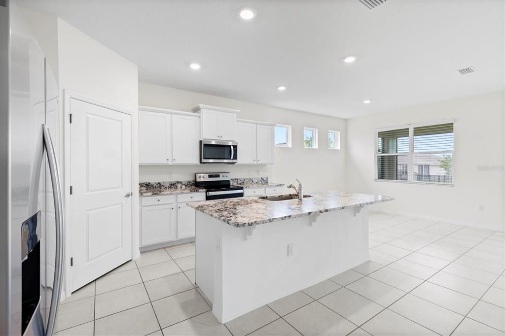 Interior, Kitchen, Recessed Lighting