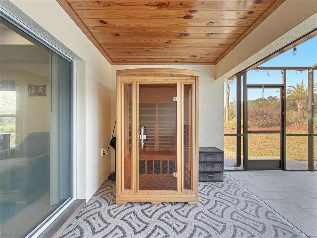 Interior, Sun Room, Wooden Ceilings
