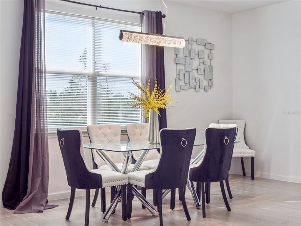 Dining room, Interior, Wood Texture Flooring
