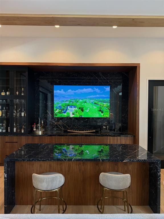 Interior, Marble Walls, Recessed Lighting