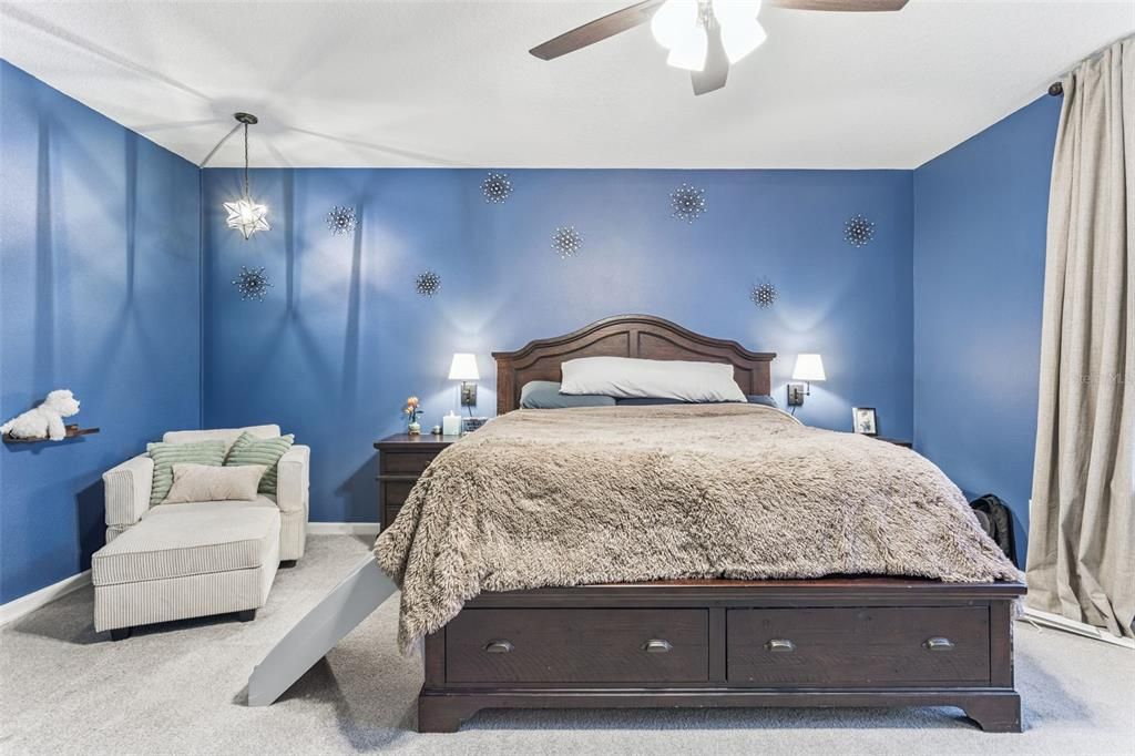 Bedroom, Interior, Pendant Lights
