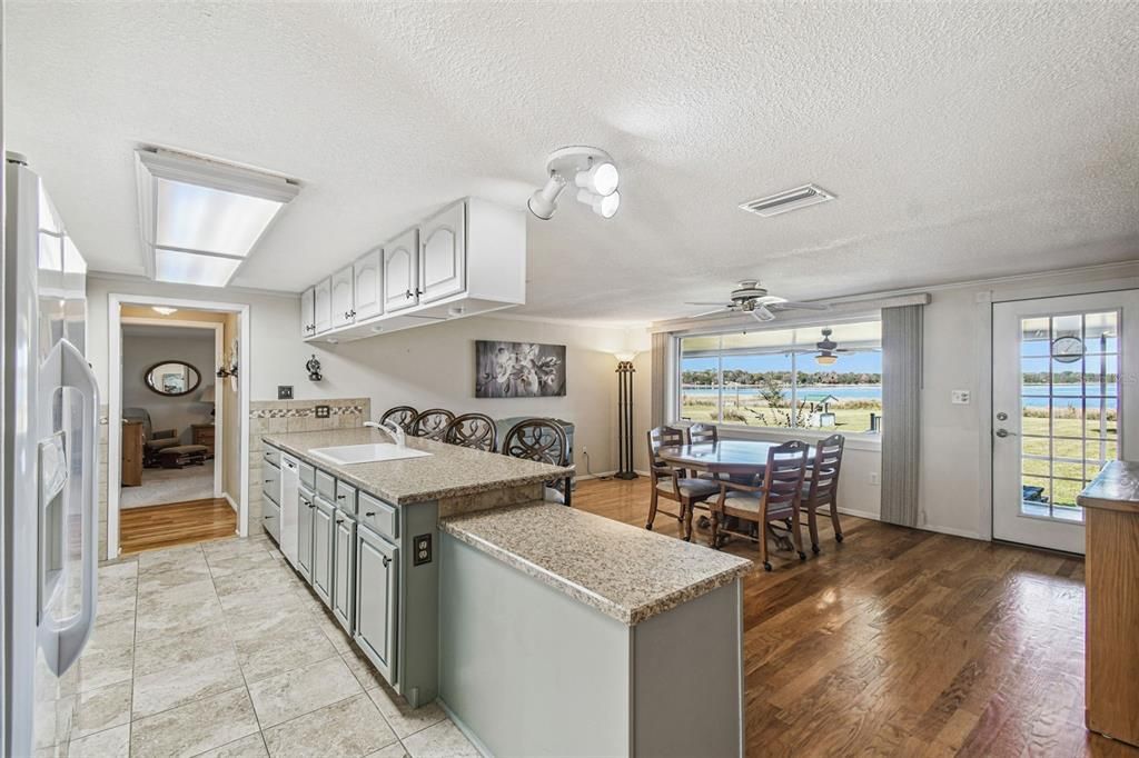 Dining room, Interior, Kitchen, Water, Wood Texture Flooring