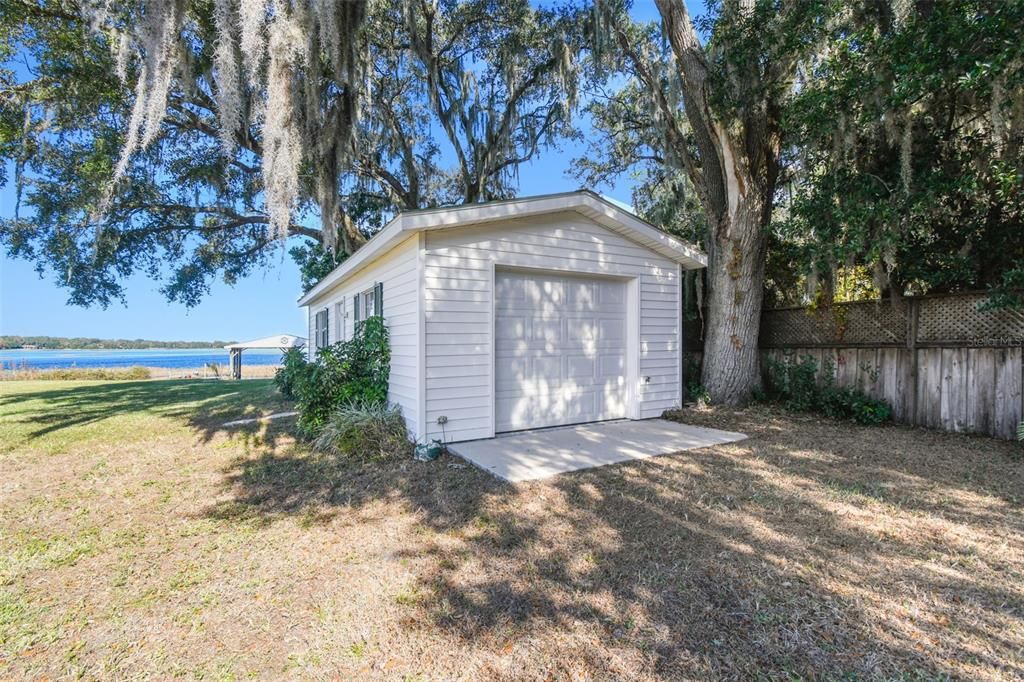 Backyard, Detached Garage, Exterior, Water