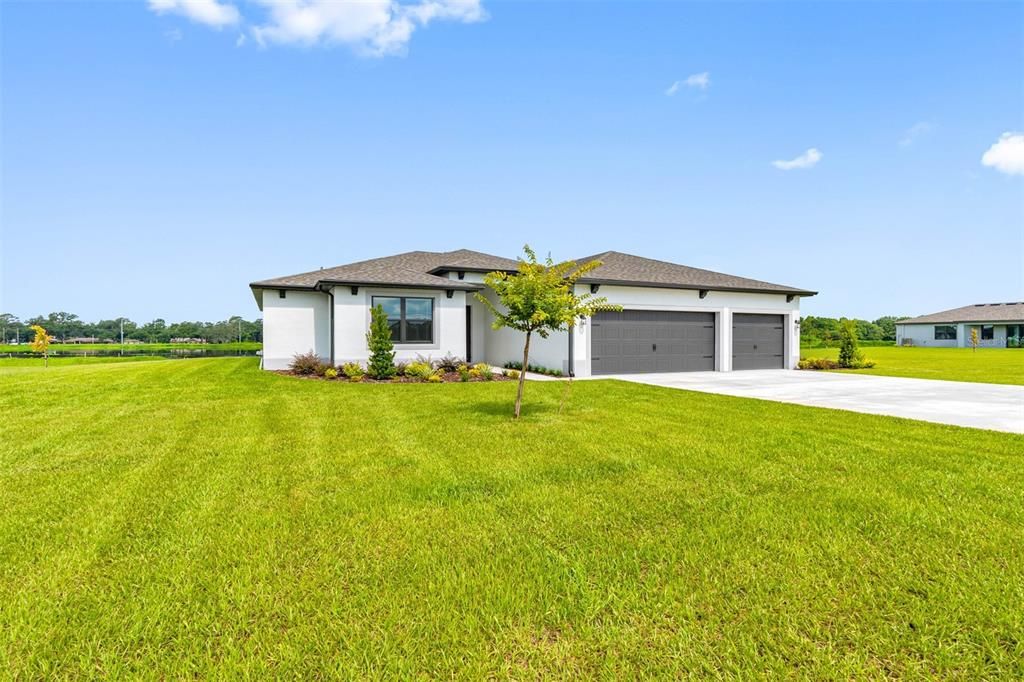Attached, Backyard, Detached Garage, Exterior, Facade, Ranch