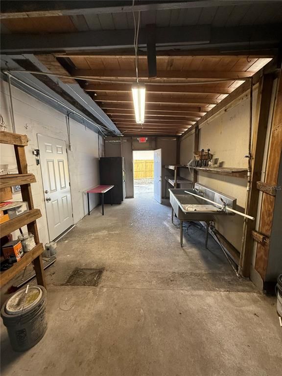 Interior, Wooden Beams