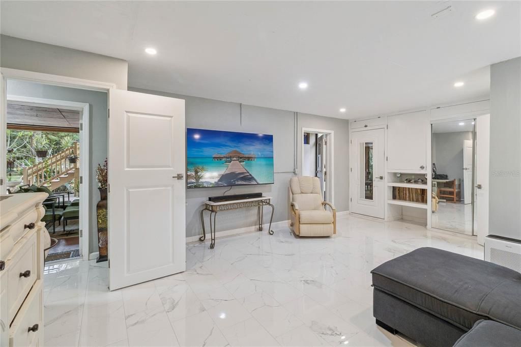 Interior, Marble, Recessed Lighting