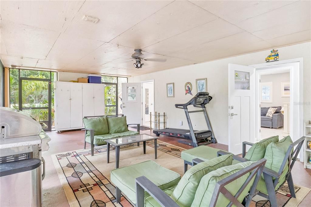 Fitness Equipment, Interior, Living room