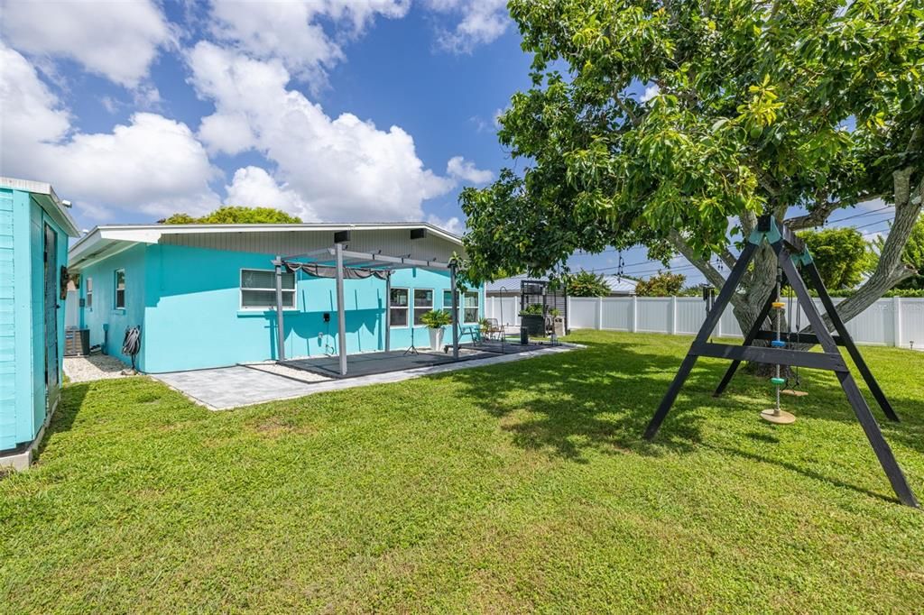 Backyard, Exterior, Playground