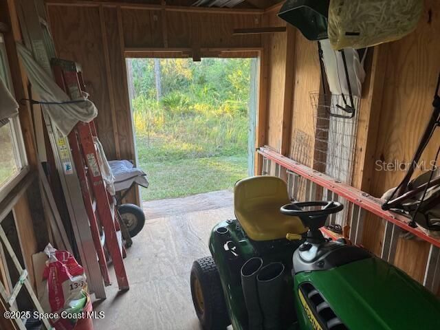 Interior, Wooden Walls