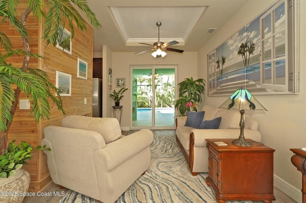 Interior, Living room, Wood Texture Flooring, Wooden Walls