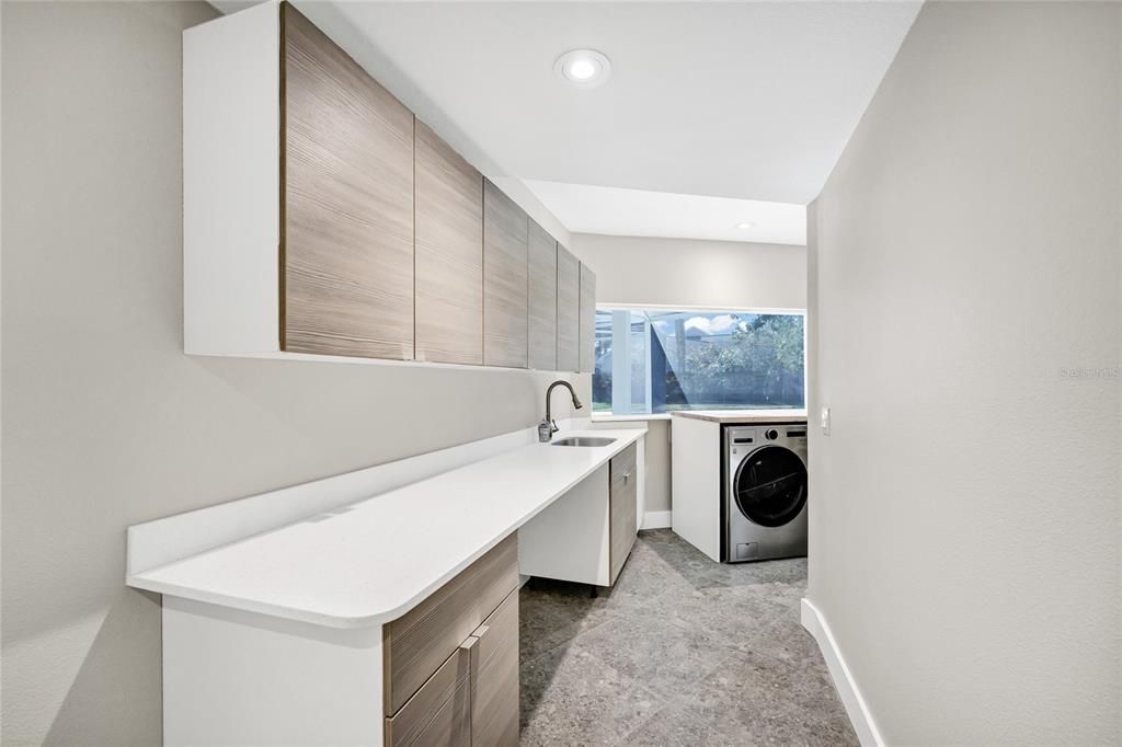 Interior, Recessed Lighting, Washer