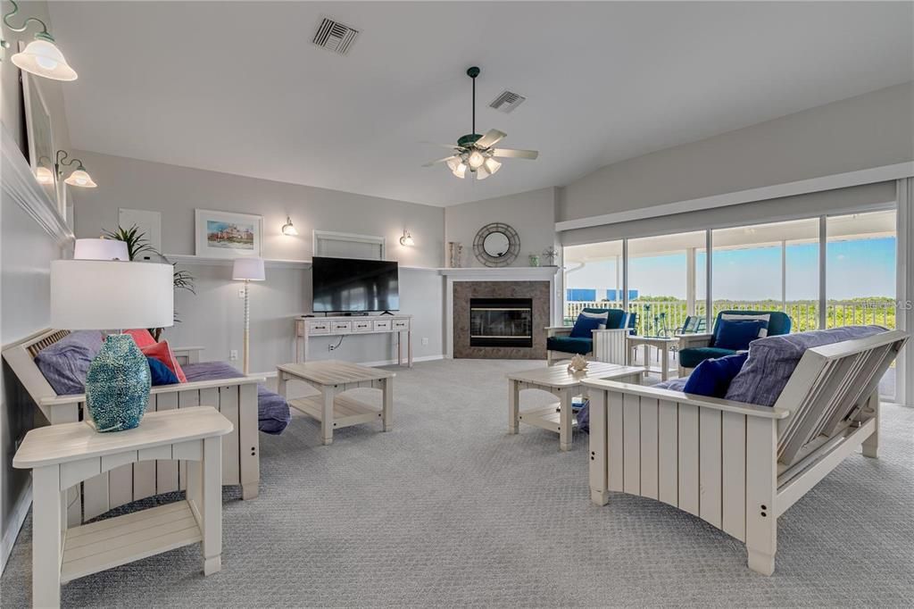 Fireplace, Interior, Living room