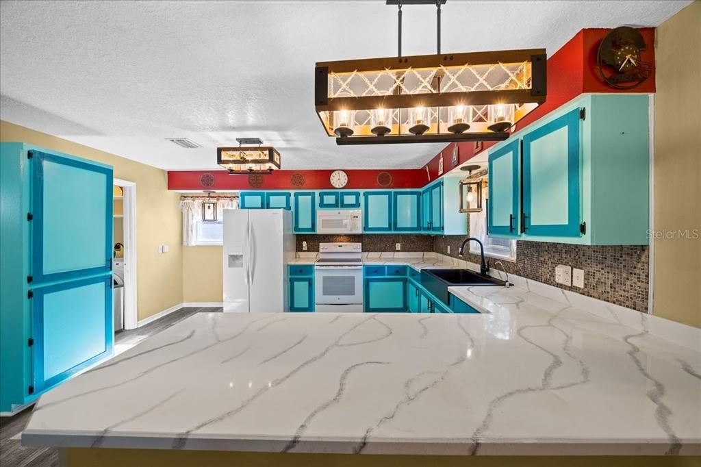 Interior, Kitchen, Pendant Lights