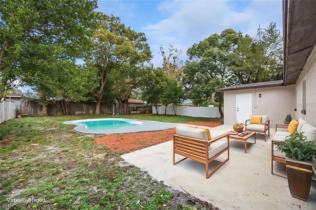 Backyard, Exterior, Pool