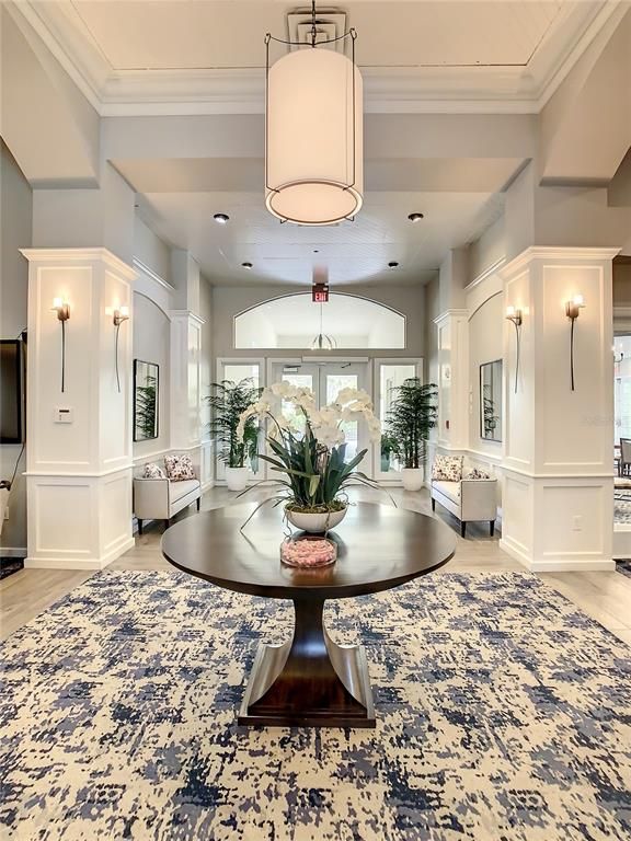 Interior, Pendant Lights, Recessed Lighting, Wood Texture Flooring