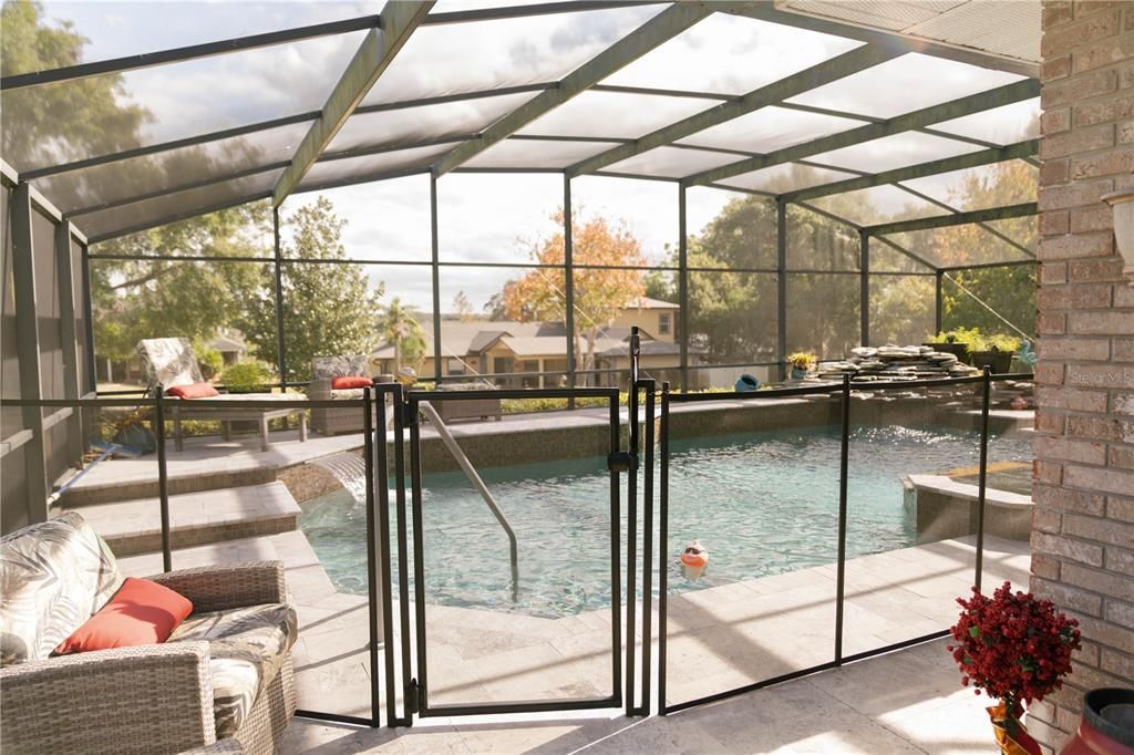 Glass Ceilings, Interior, Pool, Sun Room