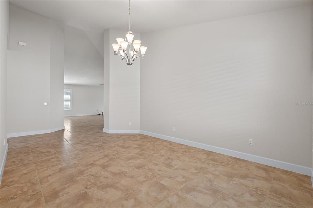 Chandelier, Empty room, Interior