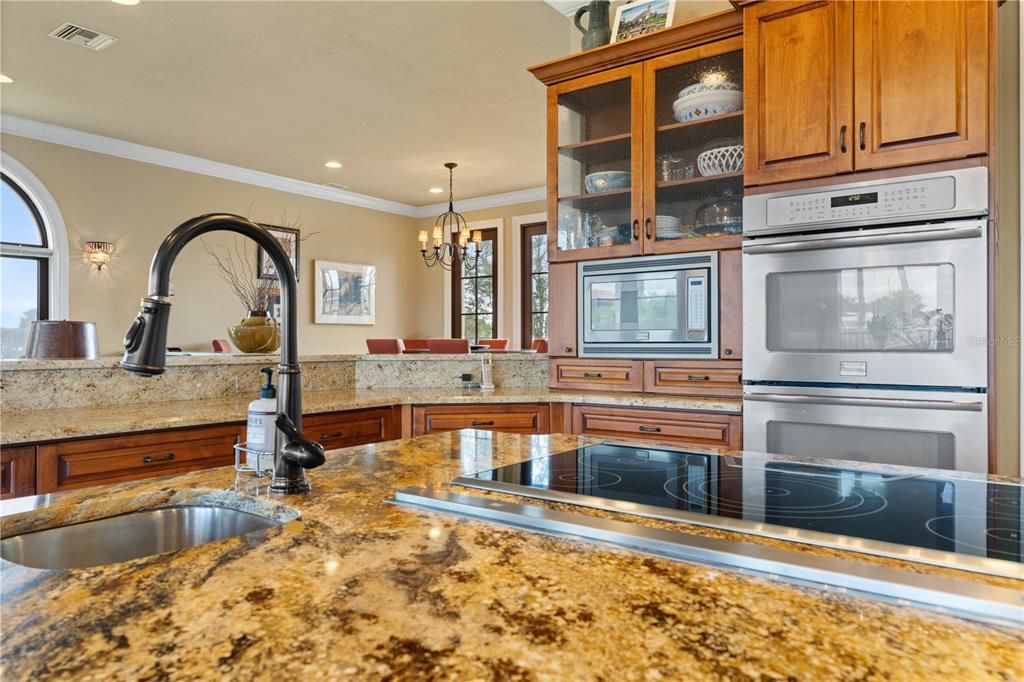 Chandelier, Interior, Kitchen, Pendant Lights, Recessed Lighting