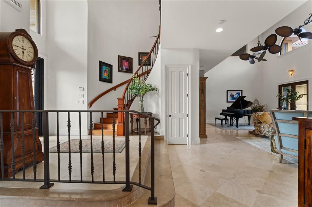 Interior, Piano, Recessed Lighting