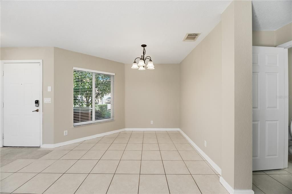 Chandelier, Empty room, Interior