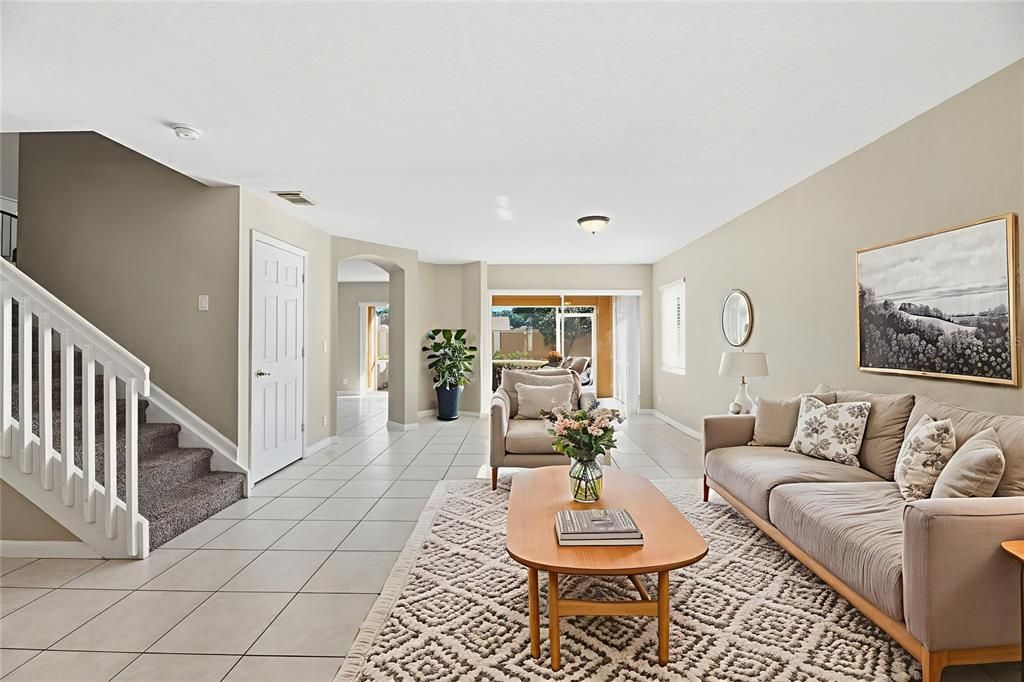 Interior, Living room