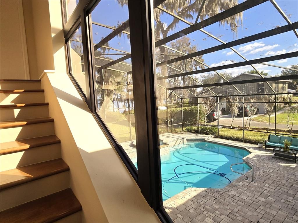 Glass Ceilings, Interior, Pool, Sun Room