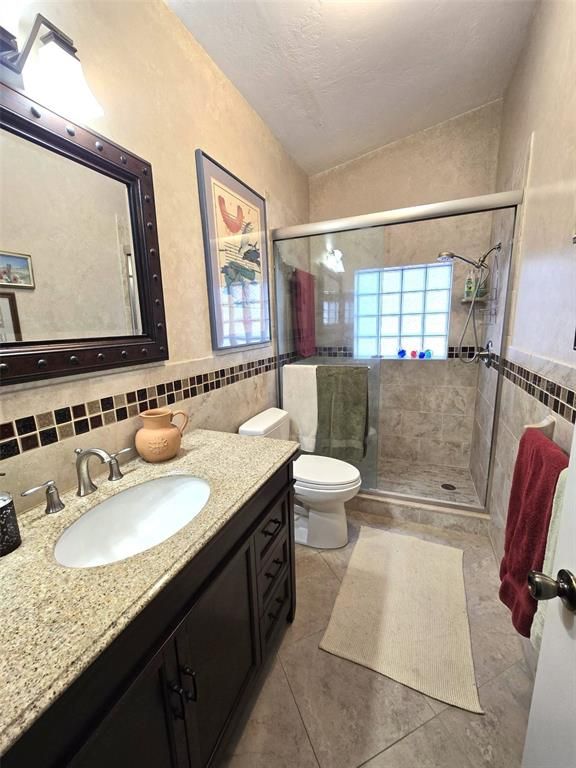 Bathroom, Dual Sink Vanities, Glass Shower, Interior