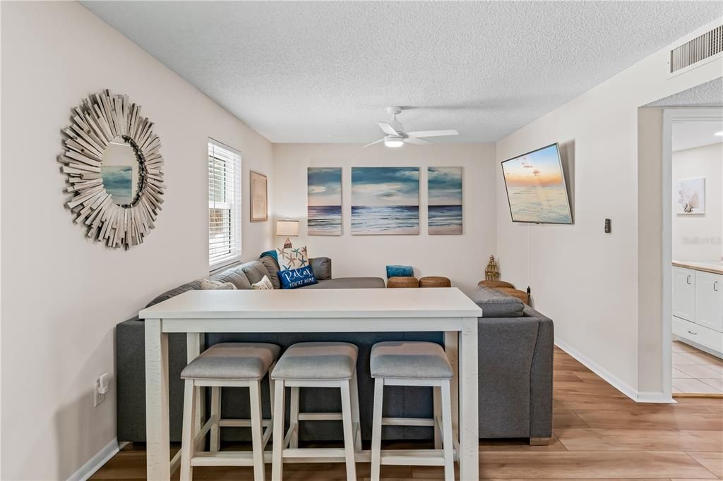 Dining room, Interior, Wood Texture Flooring