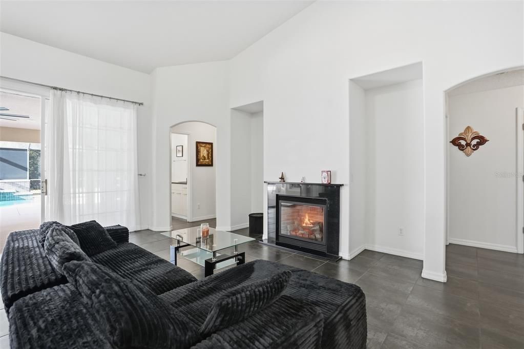 Fireplace, Interior, Living room