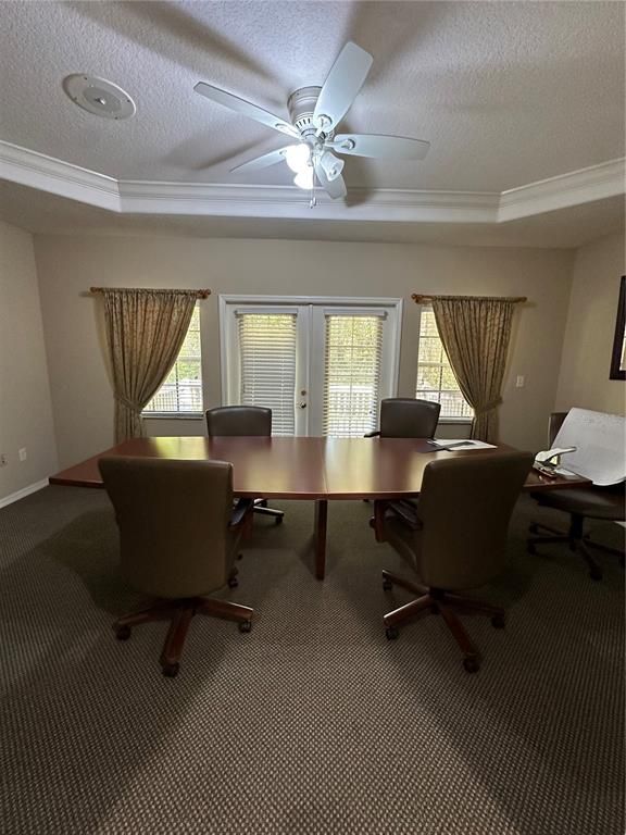 Home Office, Interior, Recessed Lighting