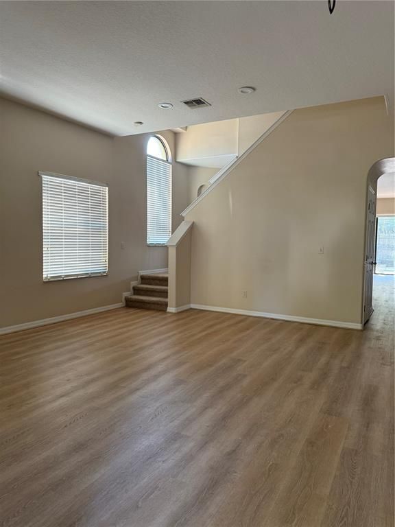 Empty room, Interior, Wood Texture Flooring
