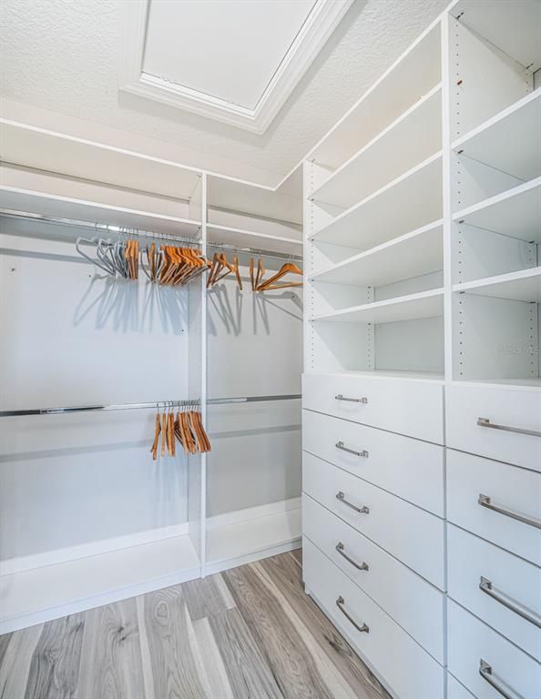 Interior, Walk-in Closets, Wood Texture Flooring