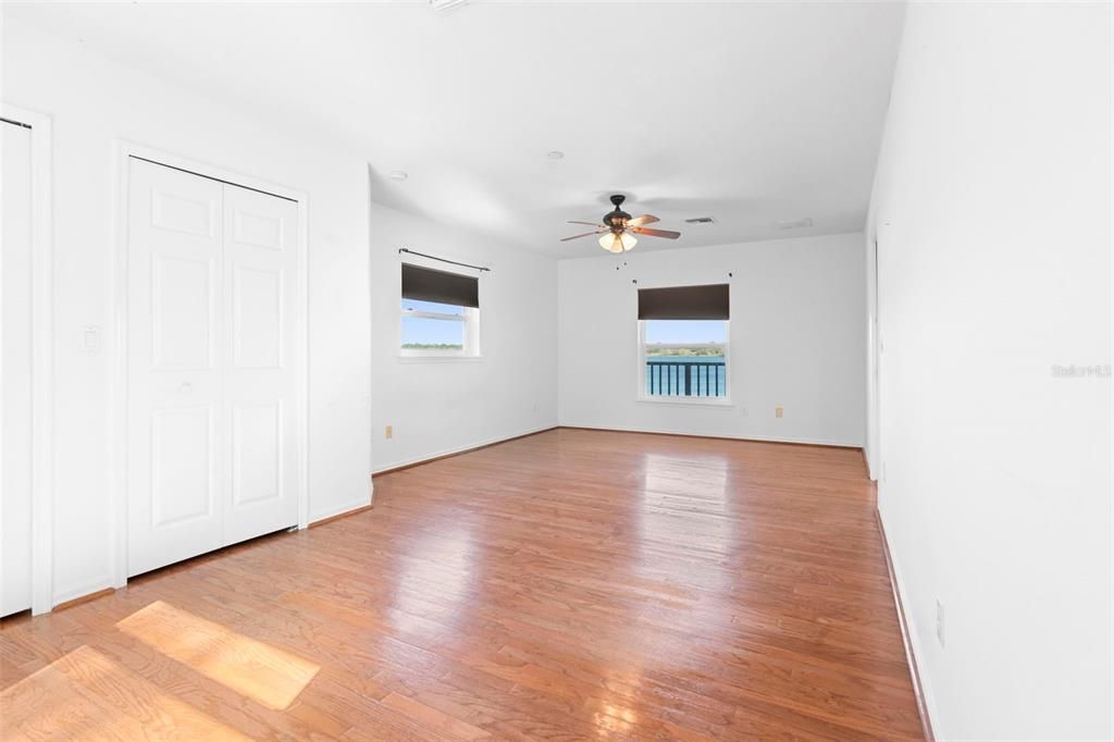 Empty room, Interior, Wood Texture Flooring