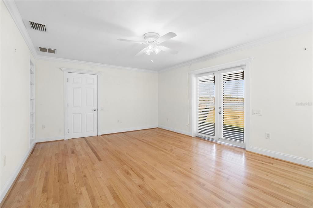 Empty room, Interior, Wood Texture Flooring