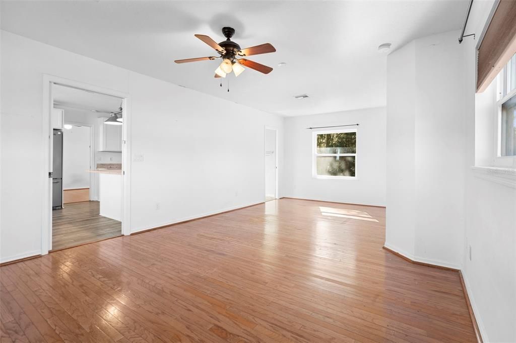 Empty room, Interior, Wood Texture Flooring