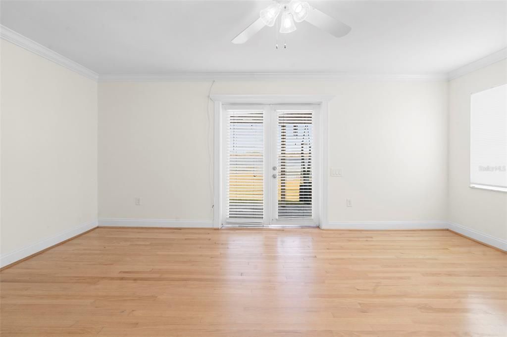 Empty room, Interior, Wood Texture Flooring
