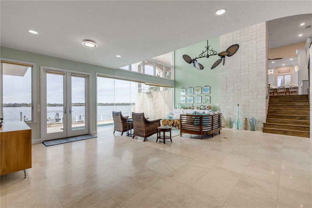 Interior, Living room, Recessed Lighting, Water