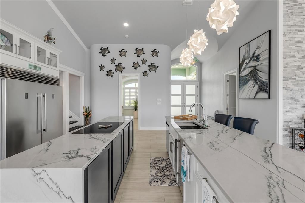 Interior, Kitchen, Pendant Lights, Recessed Lighting