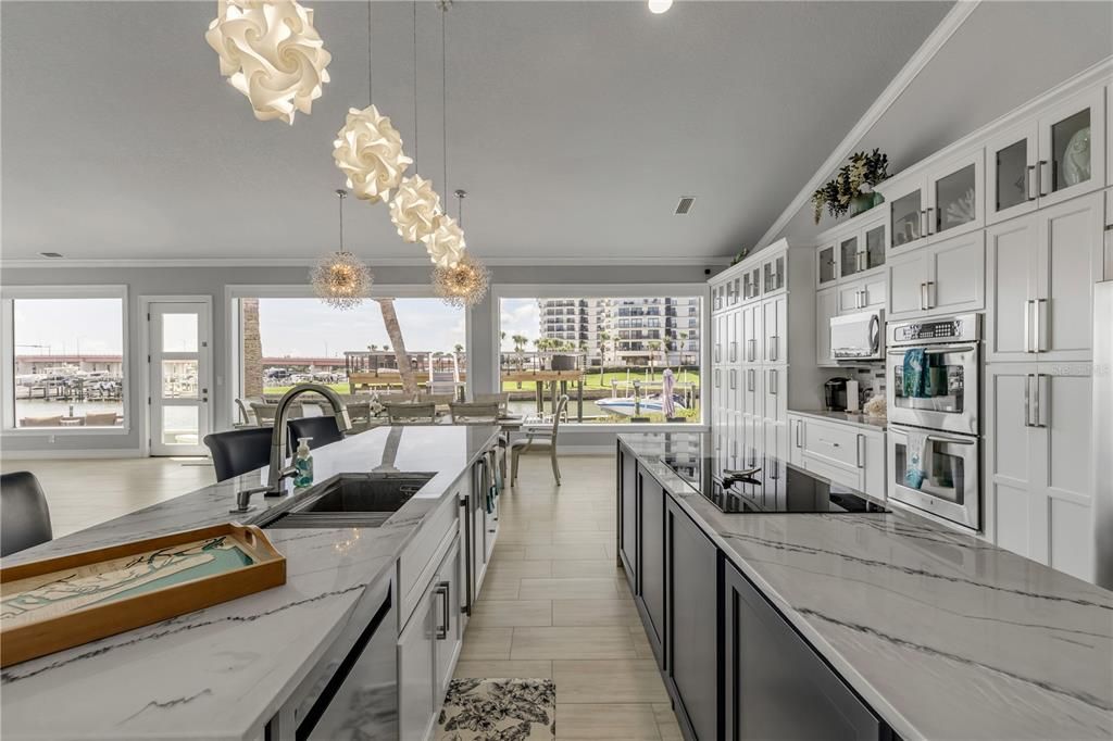 Interior, Kitchen, Pendant Lights, Recessed Lighting