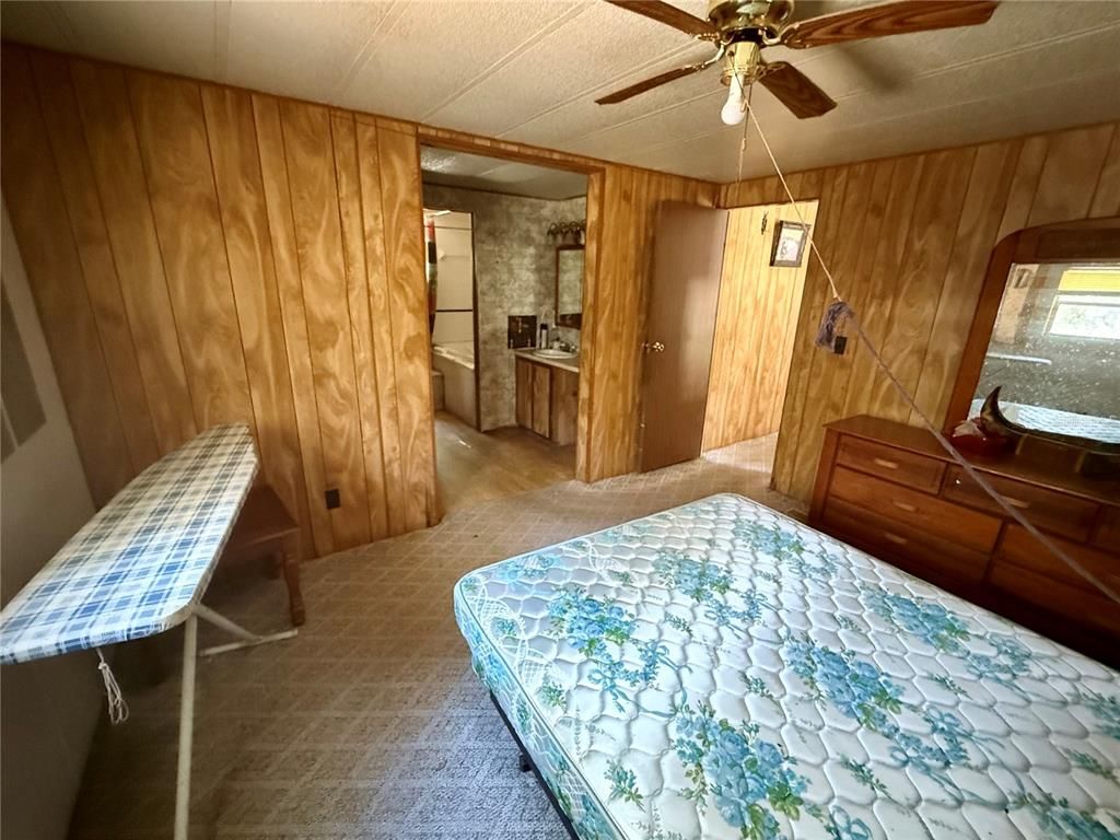 Bedroom, Interior, Wooden Walls