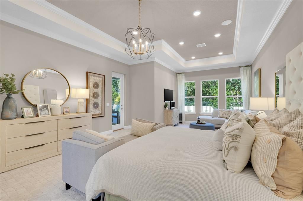 Bedroom, Interior, Living room, Pendant Lights, Recessed Lighting