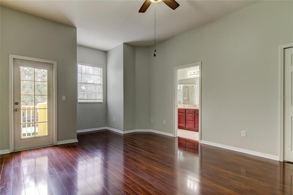 Empty room, Interior, Wood Texture Flooring