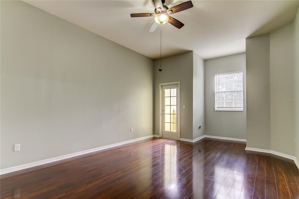Empty room, Interior, Wood Texture Flooring