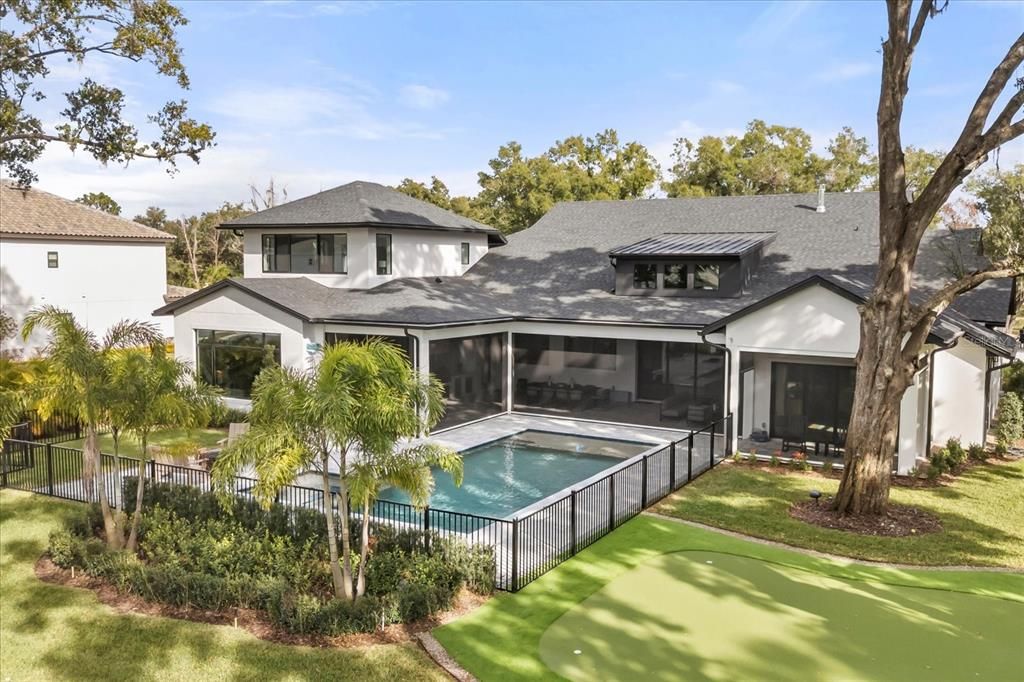 Backyard, Exterior, Pool