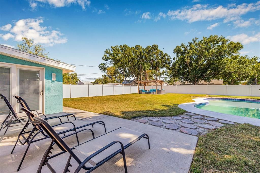 Backyard, Exterior, Playground, Pool