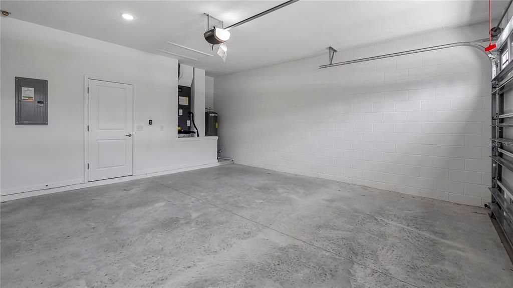 Garage, Interior, Recessed Lighting