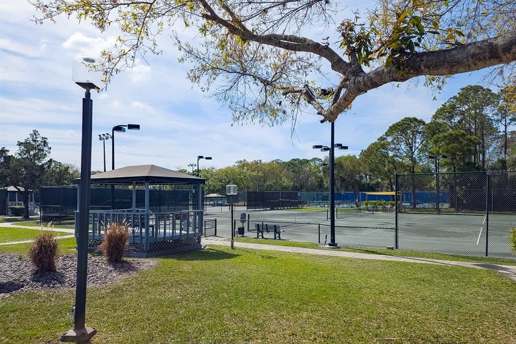 Exterior, Tennis Courts