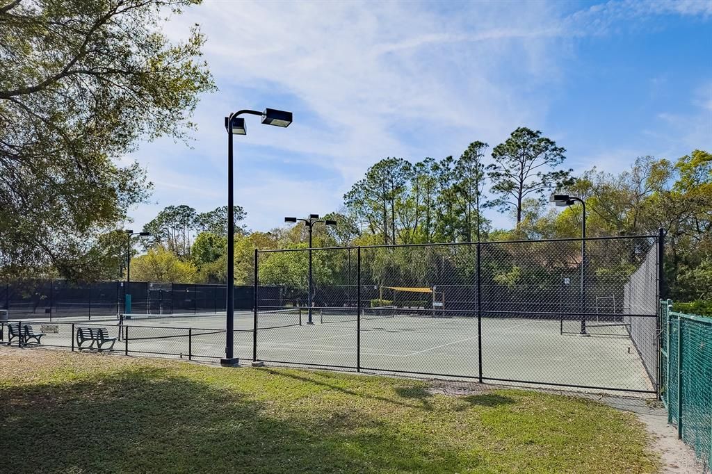 Exterior, Tennis Courts
