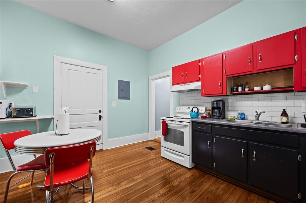 Dining room, Interior, Kitchen, Wood Texture Flooring