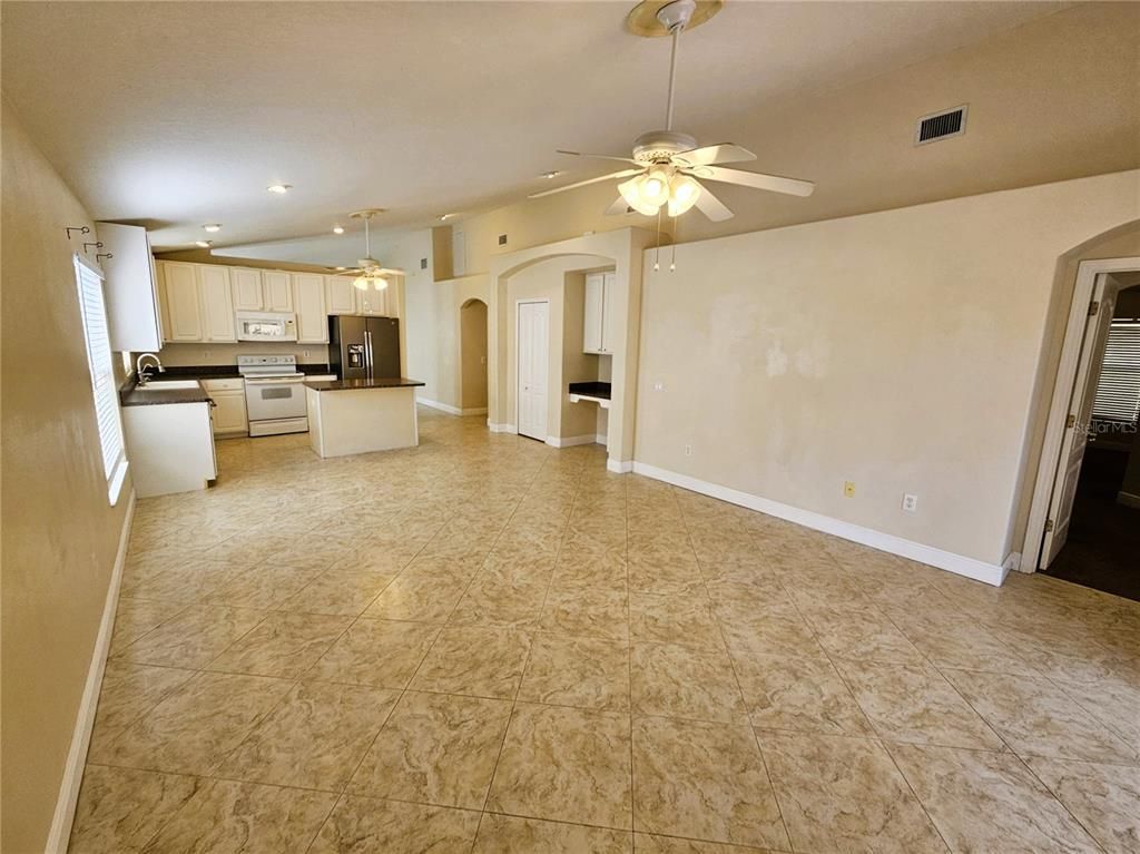 Interior, Kitchen, Pendant Lights, Recessed Lighting